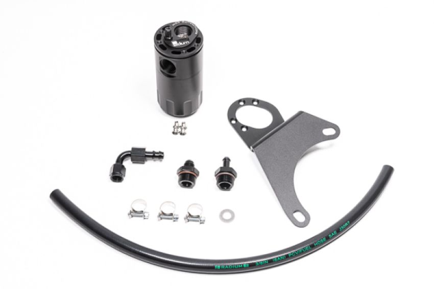 Radium Engineering 20-0116-FL CATCH CAN KIT, PCV, RH, EVO 8-9, FLUID LOCK