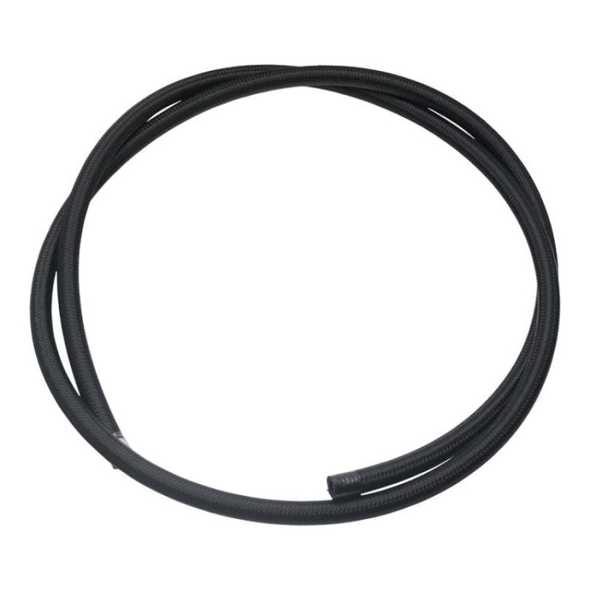 DeatschWerks 6-02-0864-6 6AN Black Nylon Braided PTFE Hose - 6ft