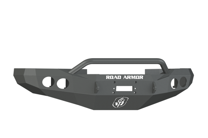 Road Armor 47014B 97-01 Dodge 1500 Stealth Front Winch Bumper w/Pre-Runner Guard - Tex Blk