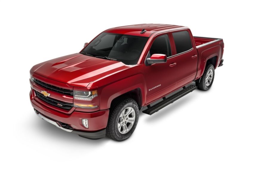N-Fab GFC07CC-TX Growler Fleet 07-18 Chevy/GMC 1500 / 08-10 Chevy/GMC 2500 Crew Cab - Cab Length - Tex. Black