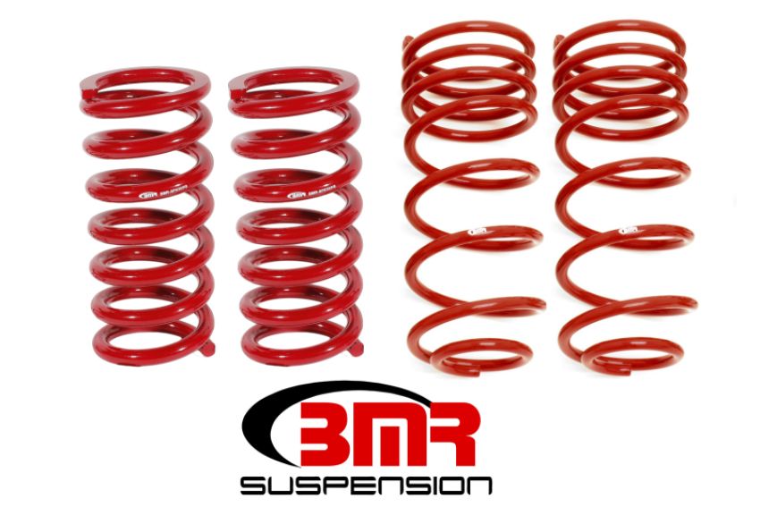 BMR Suspension SP096R BMR 82-82 3rd Gen F-Body Lowering Spring Kit (Set Of 4) - Red