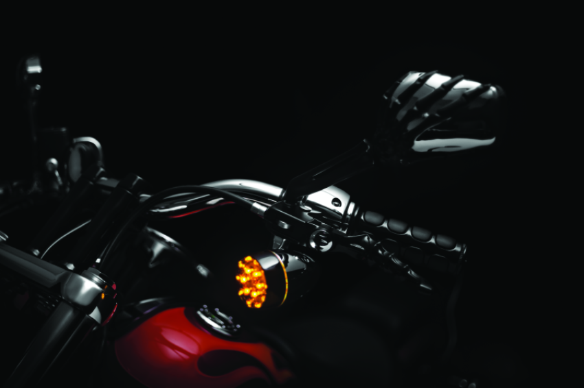 Kuryakyn 1092 Zombie Levers 04-13 XL Models Gloss Black