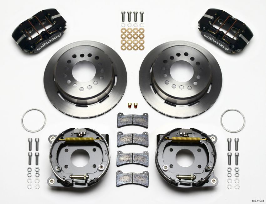 Wilwood 140-11941 Dynapro Low-Profile 11.00in P-Brake Kit AMC 71-74 2.60in Offset