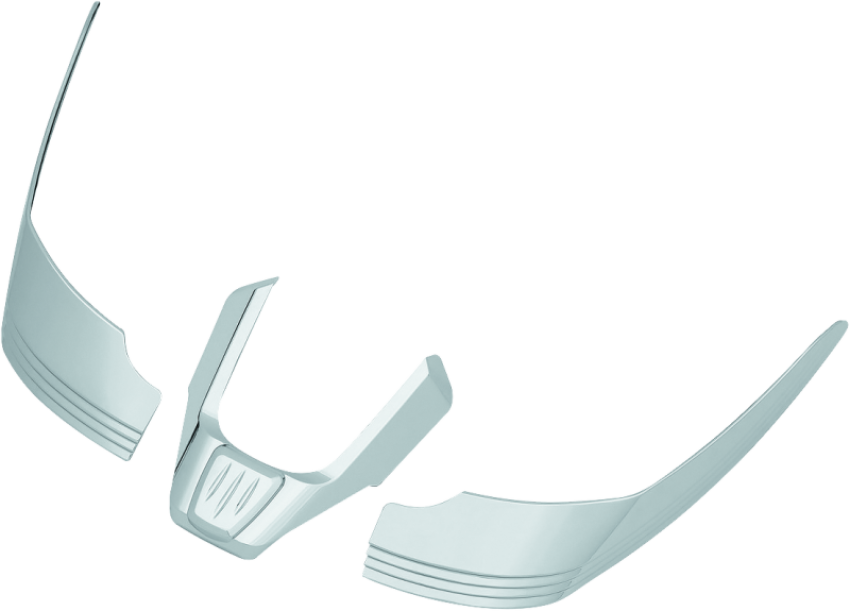 Kuryakyn 8921 Legacy Rear Fender Tip 15-19 Scout Models Excluding Bobber Chrome