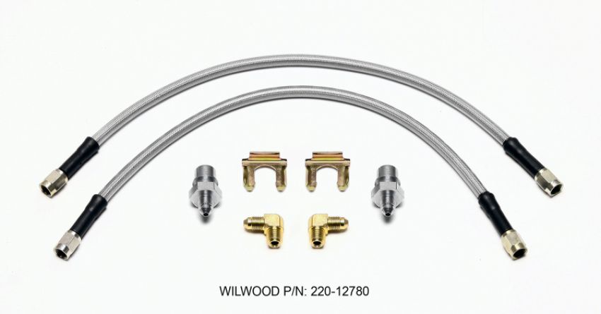 Wilwood 220-12780 Flexline Kit Front Fiat 500