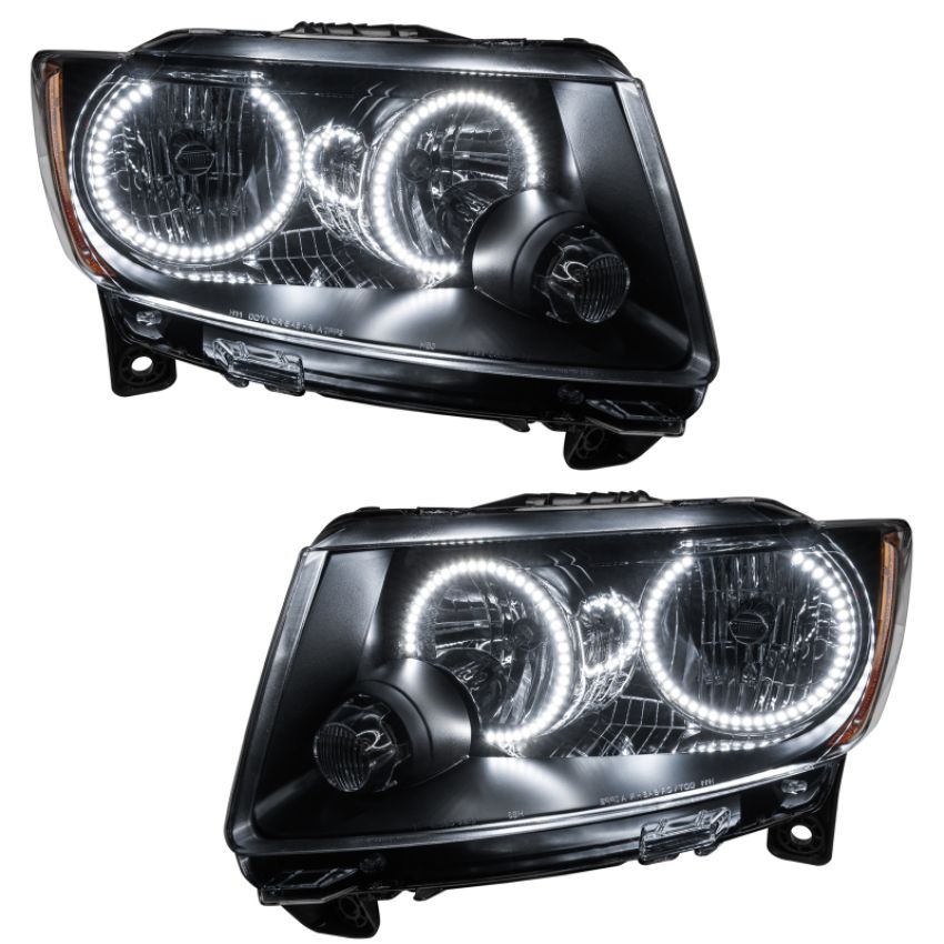 Oracle Lighting 7070-001 SMD Pre-Assembled Headlights, Non-HID, Chrome Bezel, White