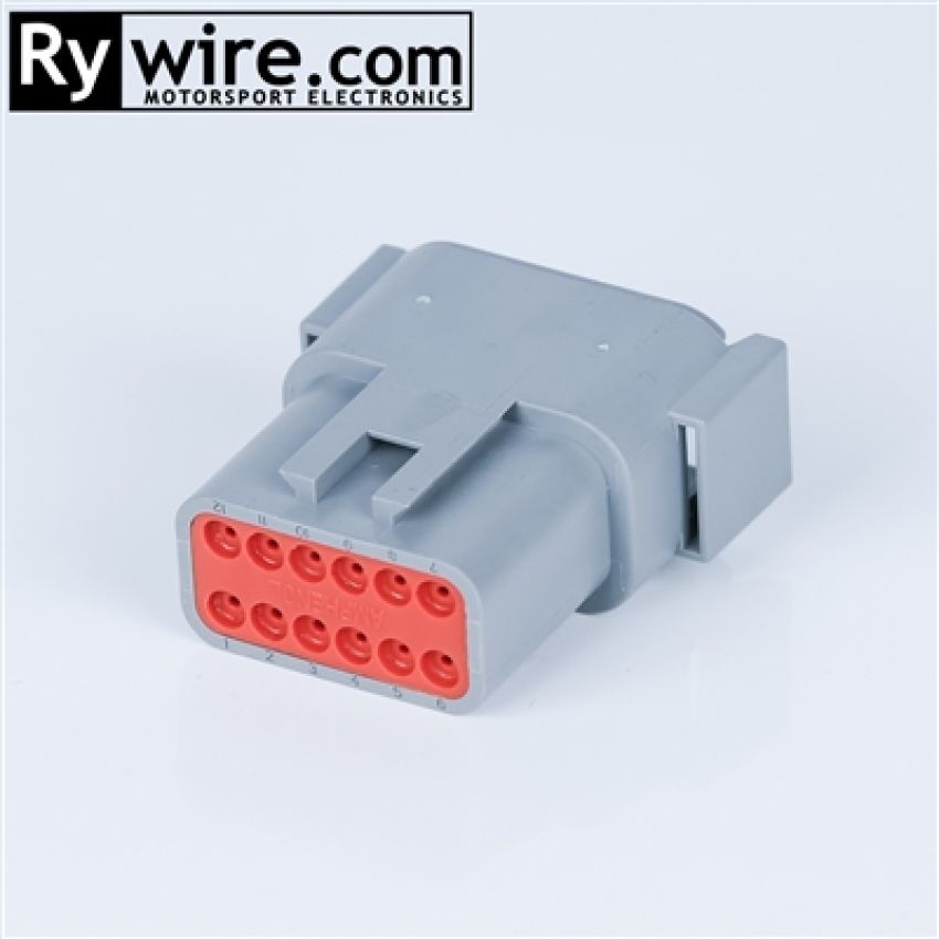 Rywire RY-ATM04-12P 12 Position Mating Connector for Switch Panel Plug (For RY-V3-Sub-Race & RY-K-Sub-Race-V3)