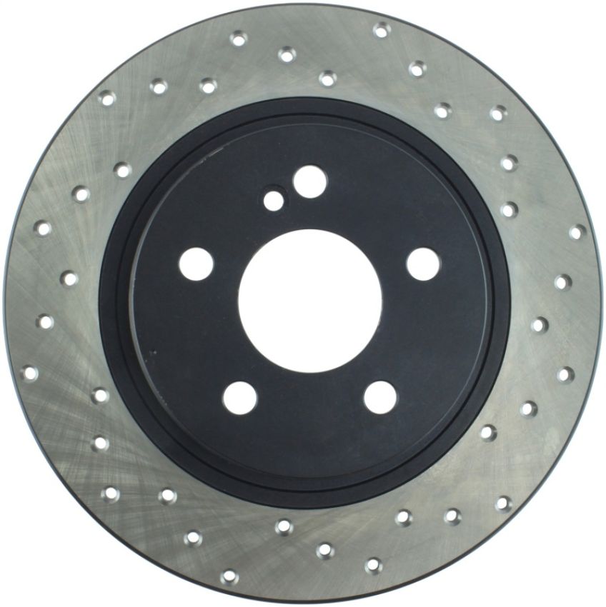 Stoptech 128.35112L Drilled Sport Brake Rotor