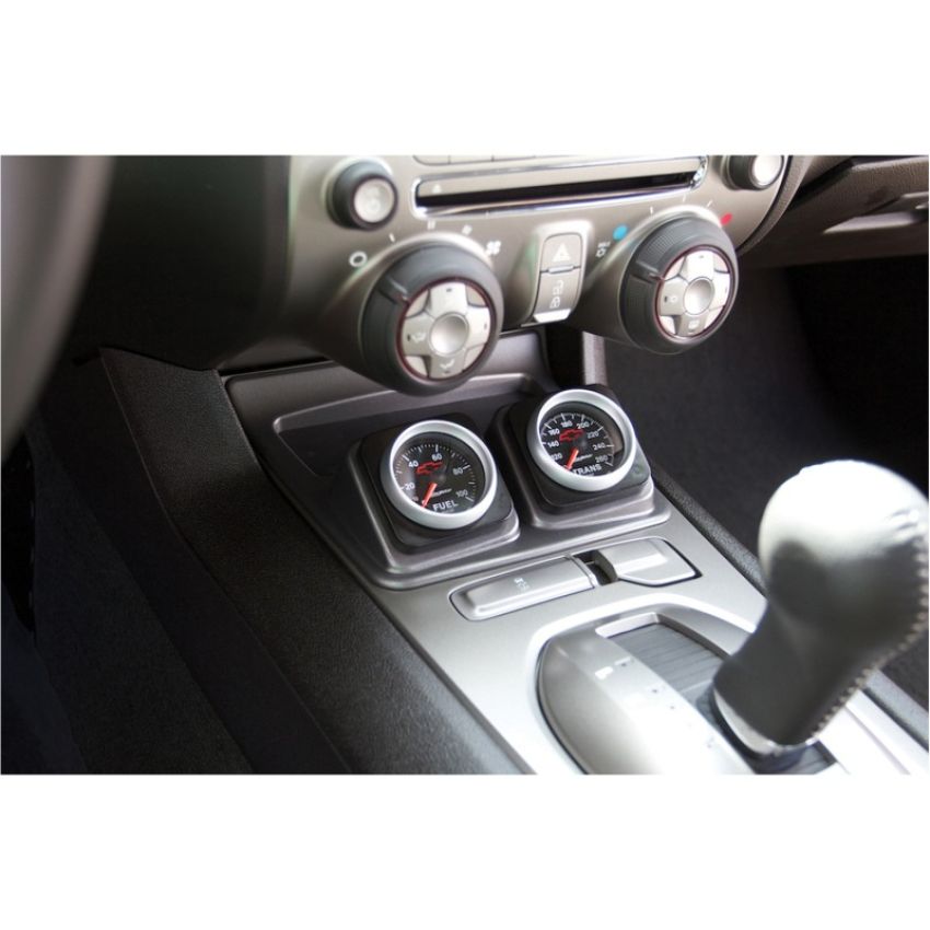 AutoMeter 5286 GAUGE MOUNT, DIRECT FIT SHIFTER CONSOLE, DUAL, 2 1/16