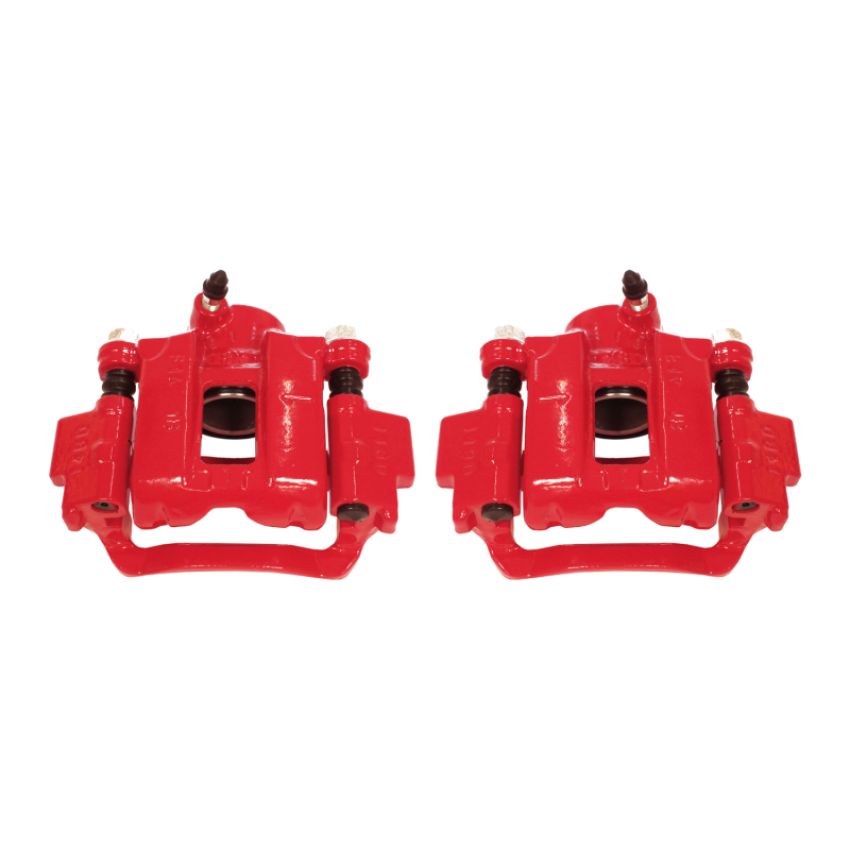 PowerStop S2736 Red Powder Coated Calipers