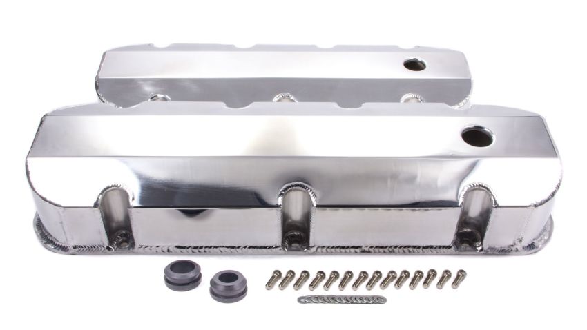 RACING POWER CO-PACKAGED RPCR6248POL BBC Alum Fabricated Tall V/C Polished