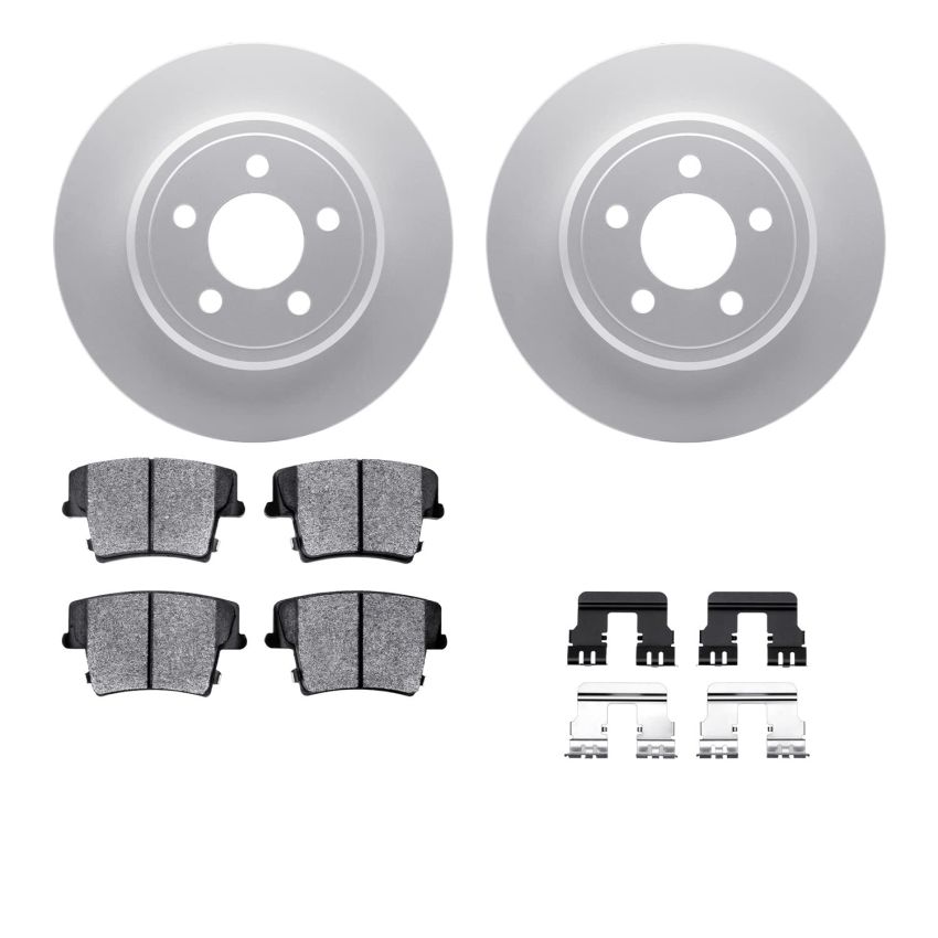 Dynamic Friction 4512-39042 Rotor Kit