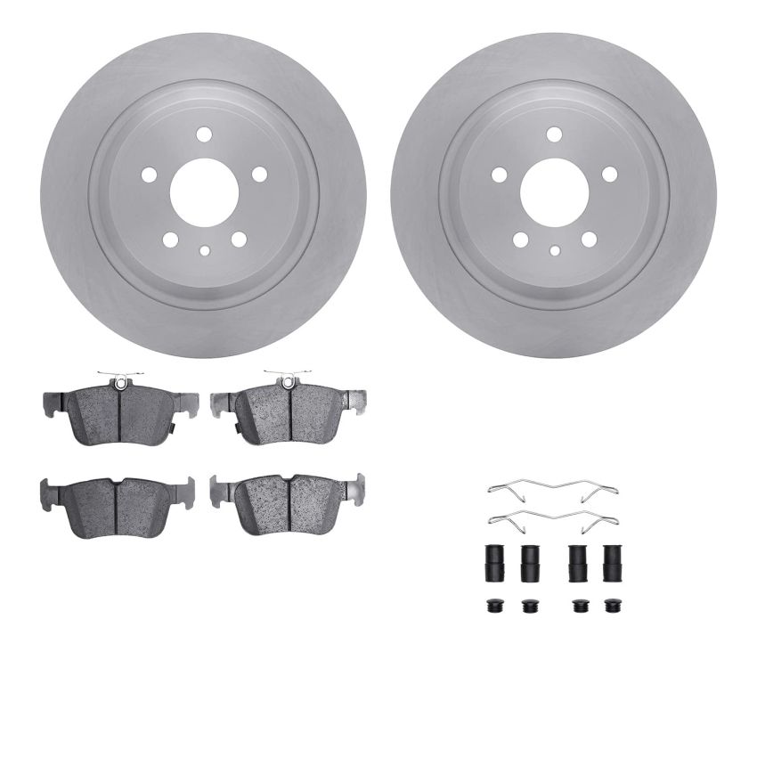 Dynamic Friction 6512-99142 Rotor Kit