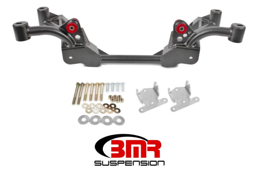 BMR Suspension KM007H K-member, SBC/BBC Motor Mounts, Factory Steering