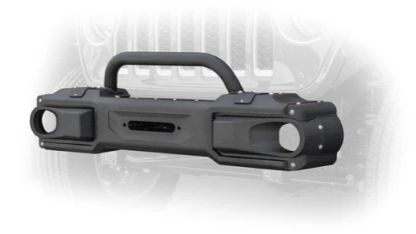 DV8 Offroad FBJL-13 Dv8 18+ Jeep Wrangler JL / 20+ Jeep Gladiator JT OE Plus Front Bumper