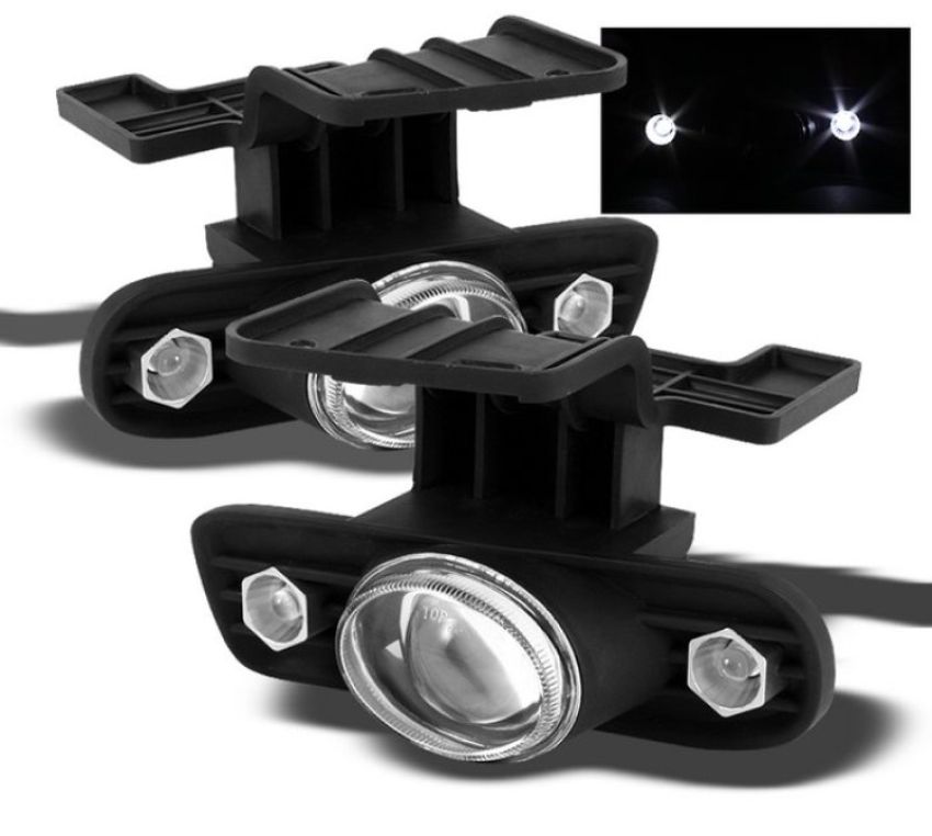 SPYDER 5015822 Projector Fog Lights w/Switch - Clear