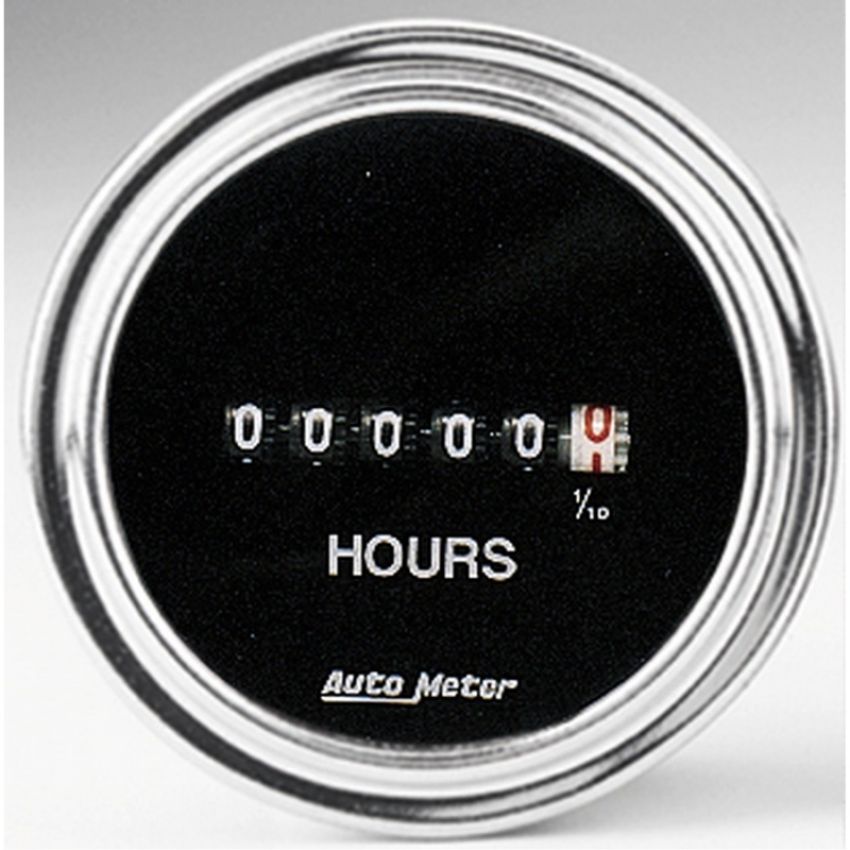 AutoMeter 2587 GAUGE, HOURMETER, 2 1/16