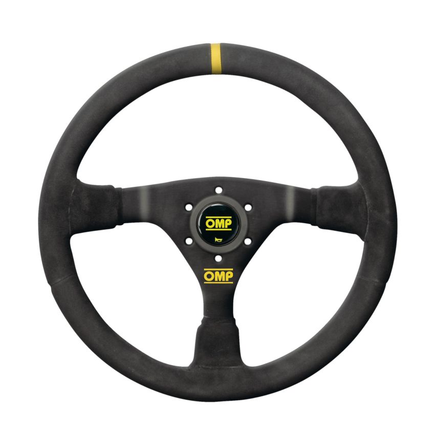OMP RACING, INC. OMPOD0-1979-071 WRC Steering Wheel Black Suede