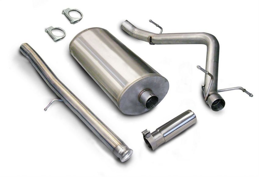 CORSA Performance 24905 Corsa 2010-2013 Chevrolet Silverado Ext. Cab/Std. Bed 1500 4.8L V8 Polished Sport Cat-Back Exhaust