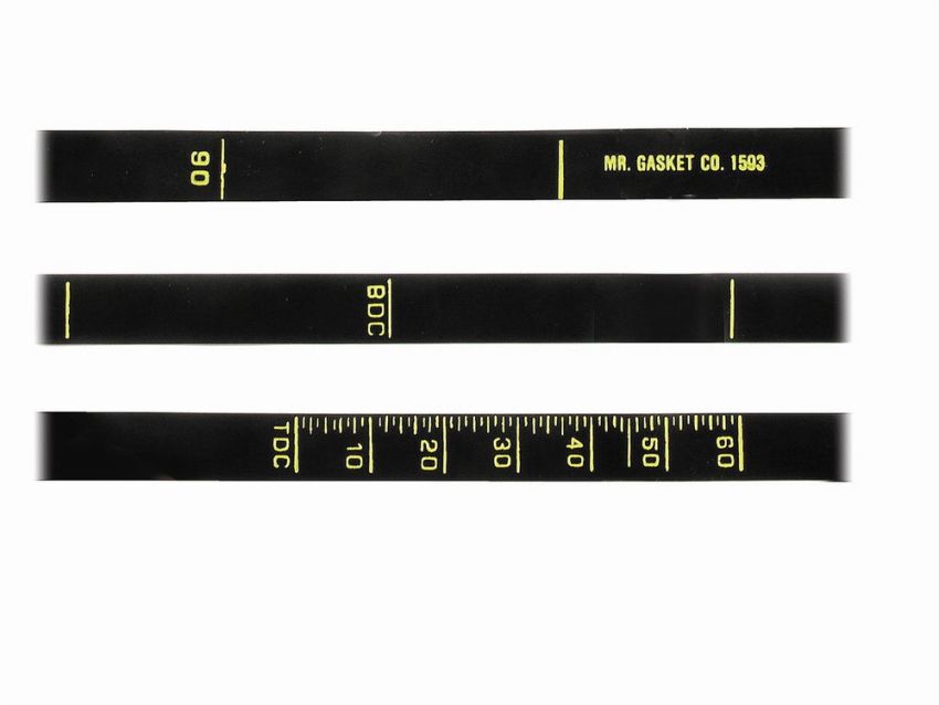 MR. GASKET MRG1593 BB Mopar 7-1/4in Timing Tape