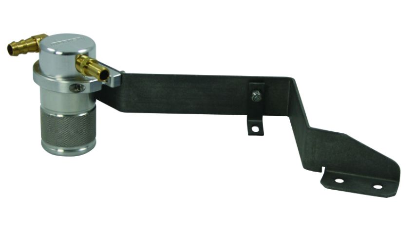 Moroso 85608 07-14 Mini Cooper S Air/Oil Separator Catch Can - Small Body - Billet Aluminum