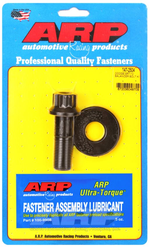 ARP ARP147-2504 Harmonic Balancer Bolt Kit Dodge SRT-10