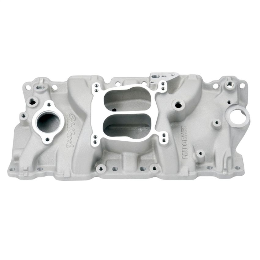 EDELBROCK EDE3706 SBC Performer Manifold - w/EGR