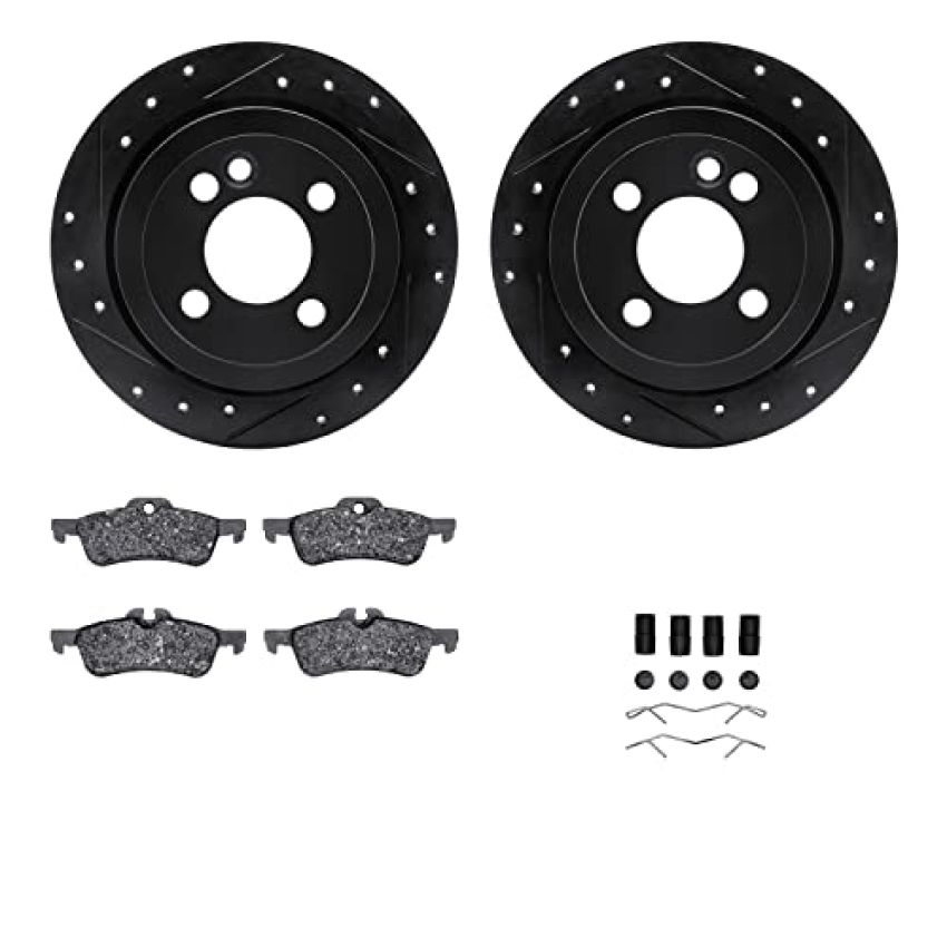 Dynamic Friction 8612-32003 Rotor Kit