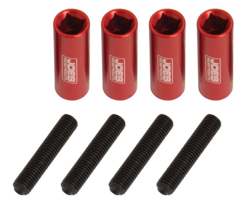 JOES RACING PRODUCTS JOE34352 Aluminum Valve Cover Nut Kit w/Studs 1/4-28
