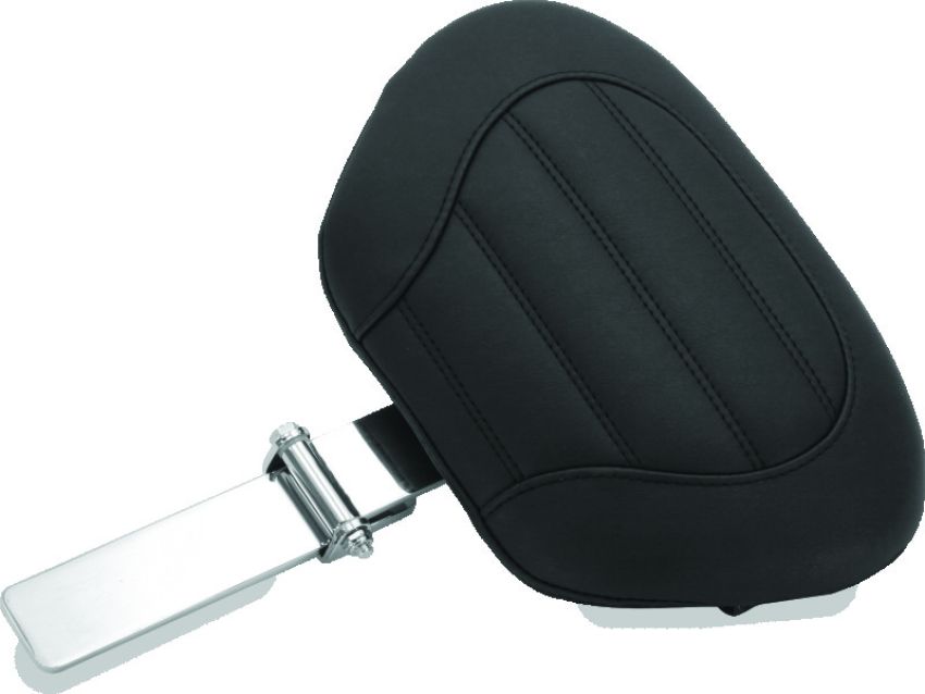 Mustang Motorcycle 79597 Mustang 15-21 Harley Freewheeler Standard Touring Deluxe Driver Backrest - Black