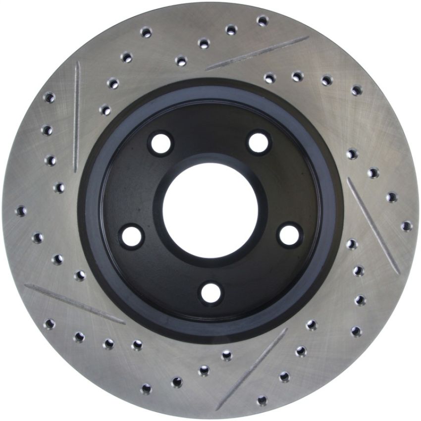 Stoptech 127.67069L Slotted & Drilled Sport Brake Rotor