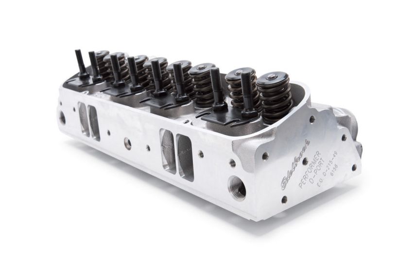 EDELBROCK EDE61575 Pontiac Performer D-Port Head - 87cc - Assm.