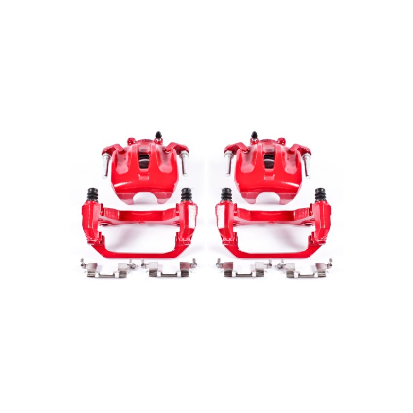 PowerStop S2880 Red Powder Coated Calipers