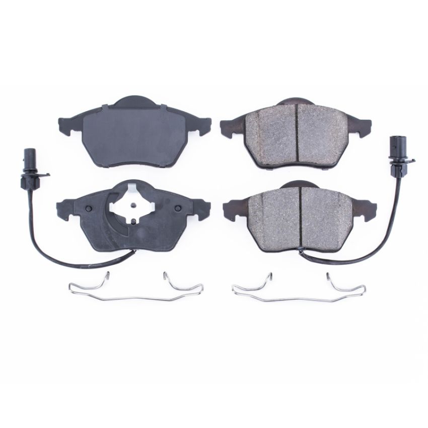 PowerStop 17-840 PowerStop - Z17 Low-Dust Ceramic Brake Pads with Hardware