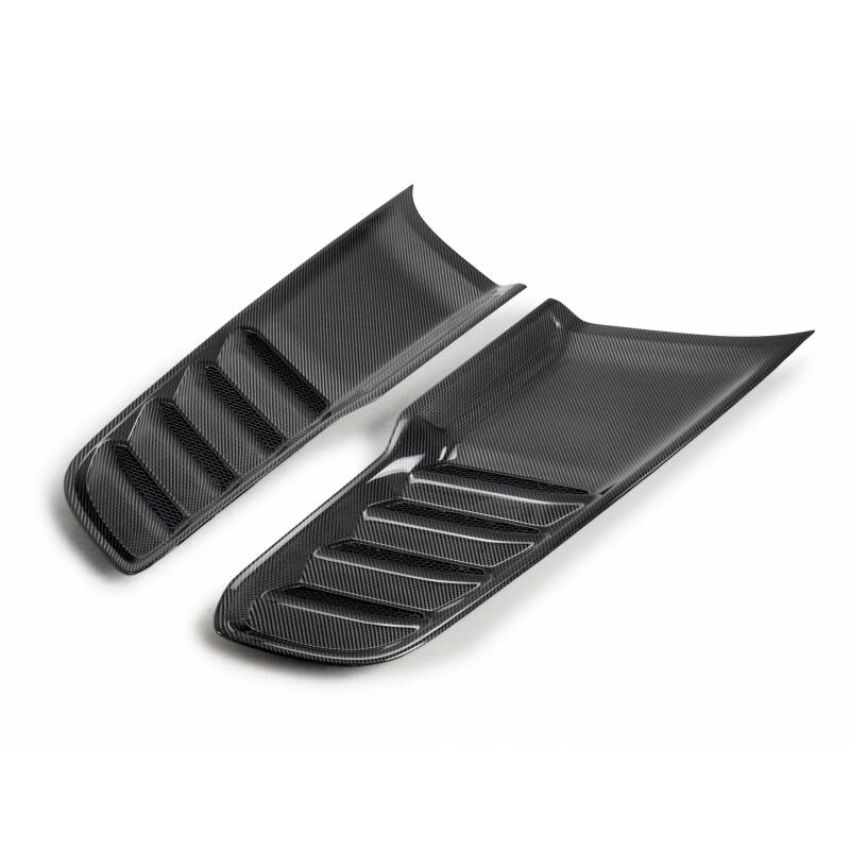 Anderson Composites AC-HV21DGTRX 2021 Dodge RAM TRX Carbon Fiber Hood Vents - Type OE