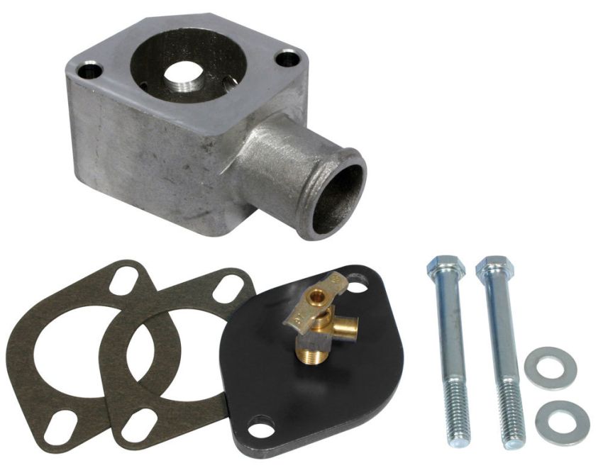 MOROSO MOR63430 Chevy V8 Cast Alm. Water Neck Bleeder Kit