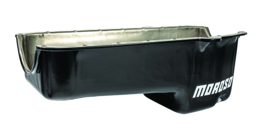 MOROSO MOR20170 SBC S/S Oil Pan - 5qt. Pre-80 Blocks