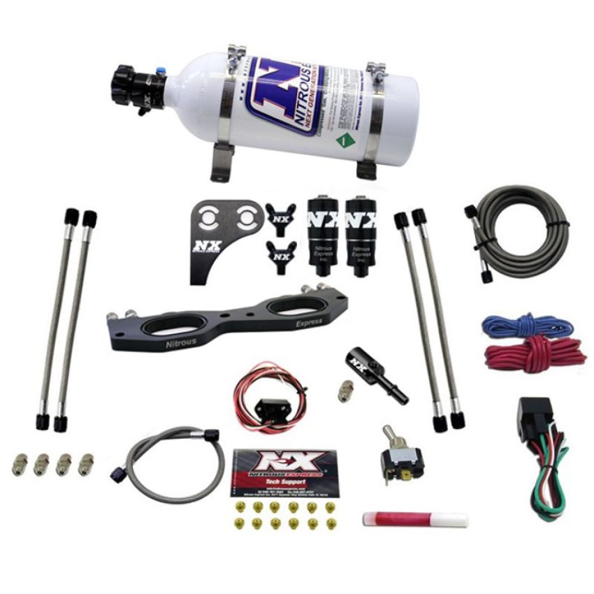 Nitrous Express 67002-05P 1000cc RZR PLATE SYSTEM WITH 5.0lb BOTTLE