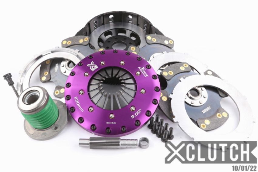XCLUTCH XKDG23633-3P 15-17 Dodge Viper 8.4L 9in Triple Solid Carbon Clutch Kit