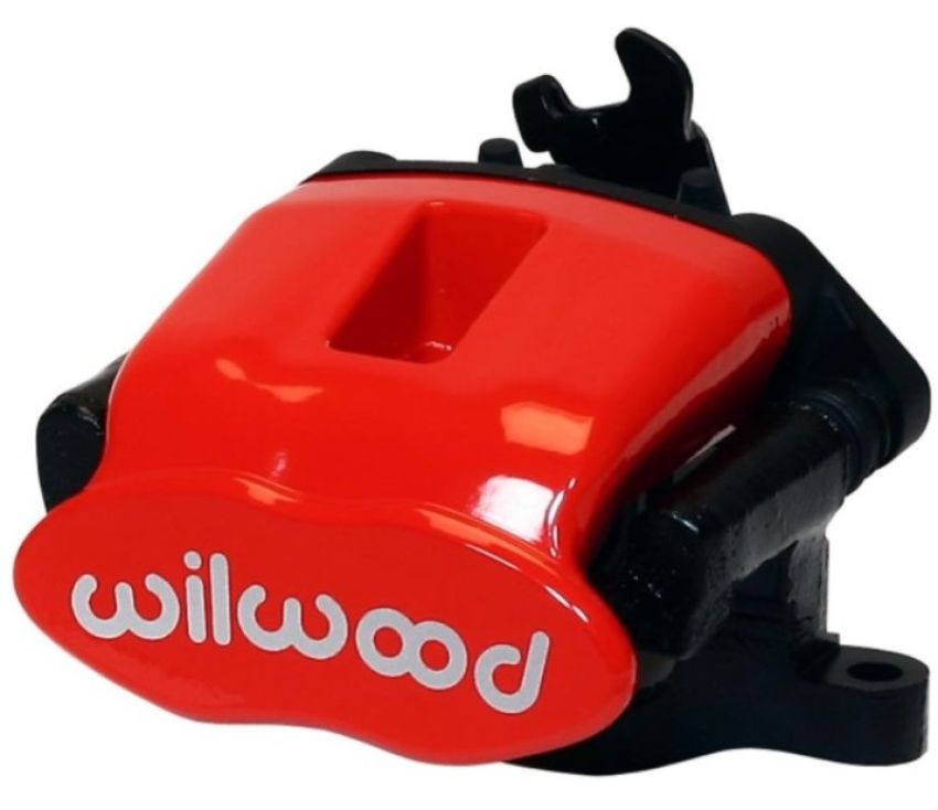 Wilwood 120-10111-RD Caliper-Combination Parking Brake-R/H-Red 41mm piston 1.00in Disc