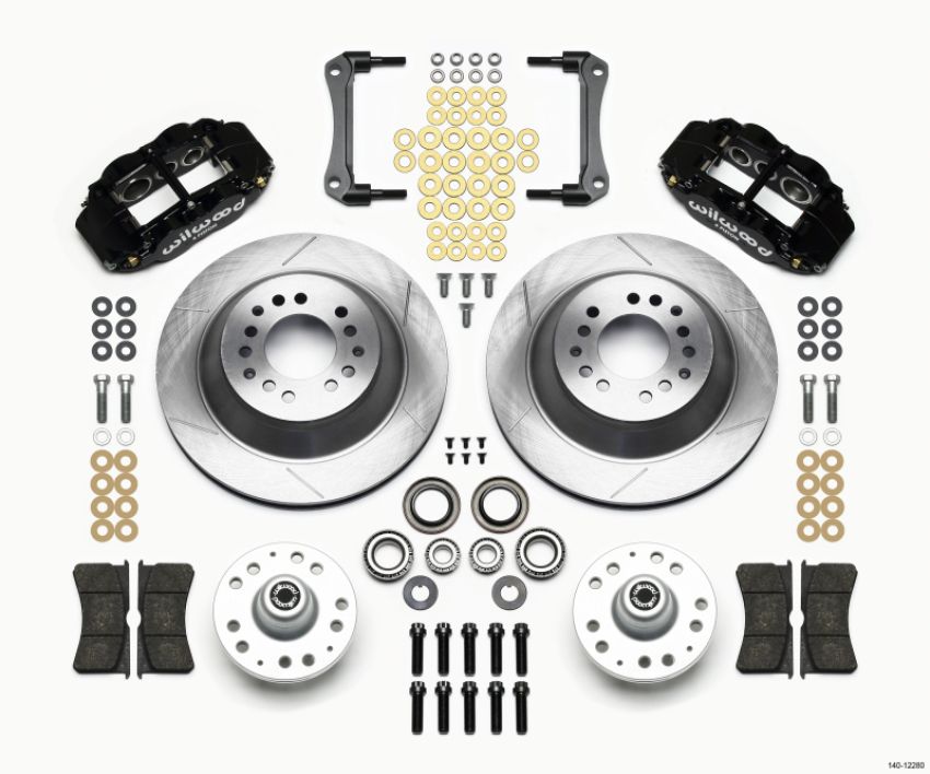 Wilwood 140-12280 Narrow Superlite 6R Front Hub & 1PC Rtr Kit 12.88in 79-81 Camaro
