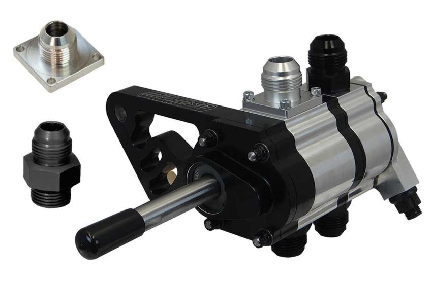 Moroso 22362 2 Stage External Oil Pump w/Fuel Pump Drive - Tri-Lobe - Left Side - 1.200 Pressure