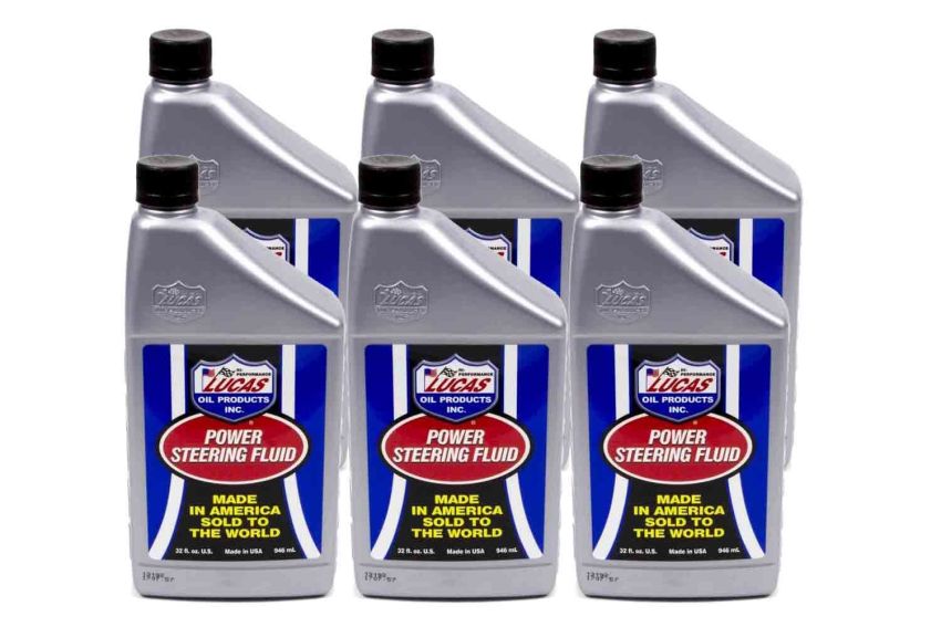 LUCAS OIL LUC10824-6 Power Steering Fluid Case 6 x 1 Quart