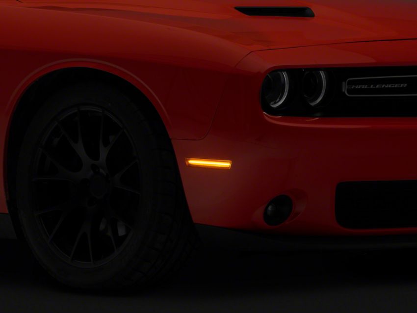 Raxiom CH3215 15-23 Dodge Challenger Excluding Widebody Axial Series LED Side Marker Lights- Clear