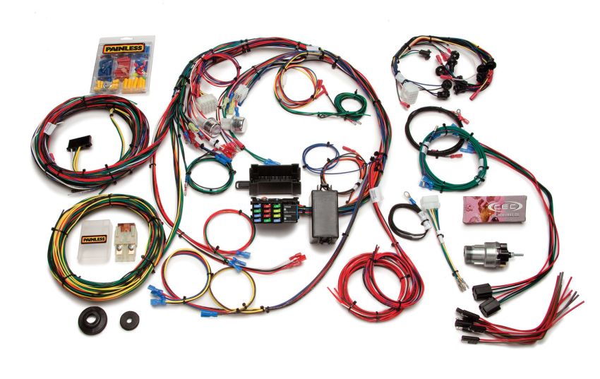 PAINLESS WIRING PWI20121 1967-68 Mustang Chassis Harness 22 Circuits