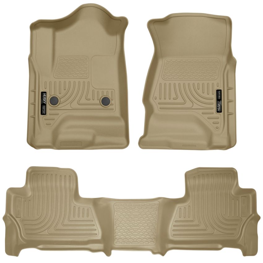 HUSKY LINERS HSK99203 15-   Tahoe Floor Liners Tan