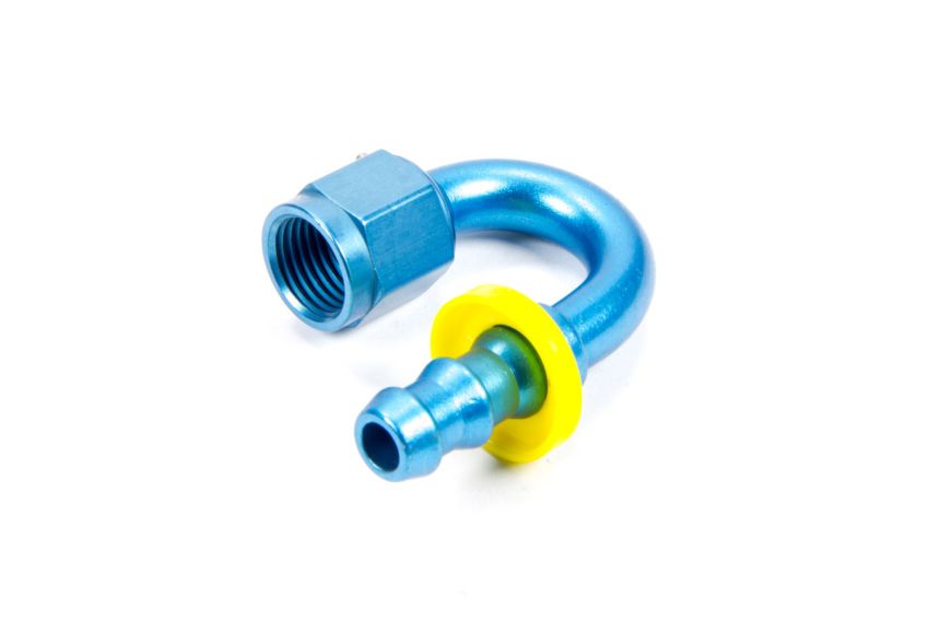 FRAGOLA FRG218006 Hose Fitting #6 180 Deg Push Lock