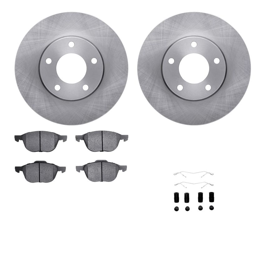 Dynamic Friction 6512-80200 Rotor Kit