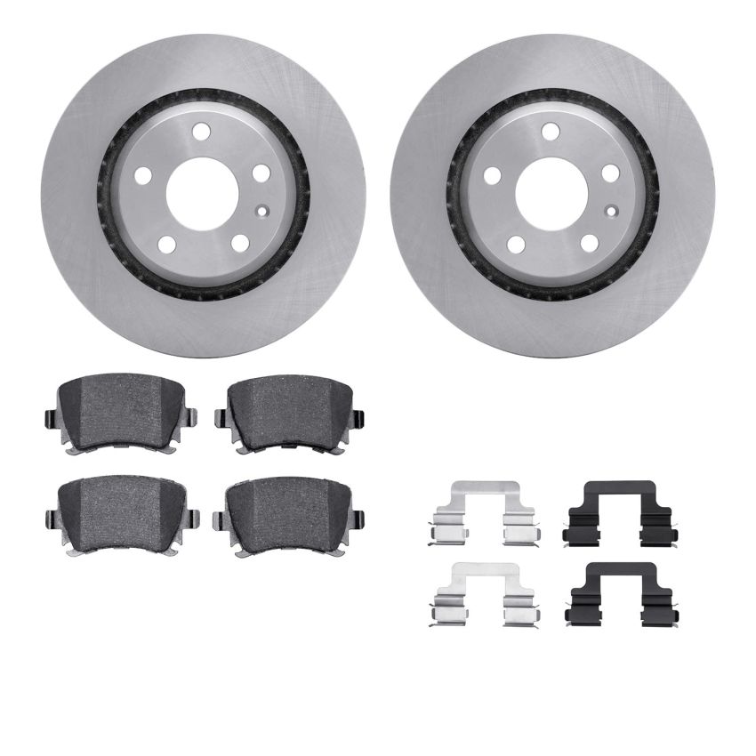 Dynamic Friction 6612-73209 Rotor Kit