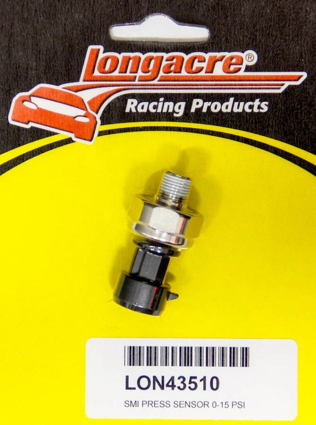 LONGACRE LON52-43510 Pressure Sensor 0-15psi w/out QD Lead